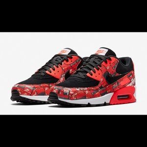 COPY - Nike Air Max 90 PRNT Print We Love Crimson